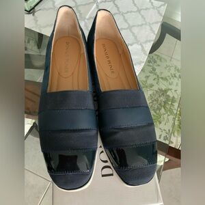 Gently used, worn once Donald Pliner casual slip on shoes